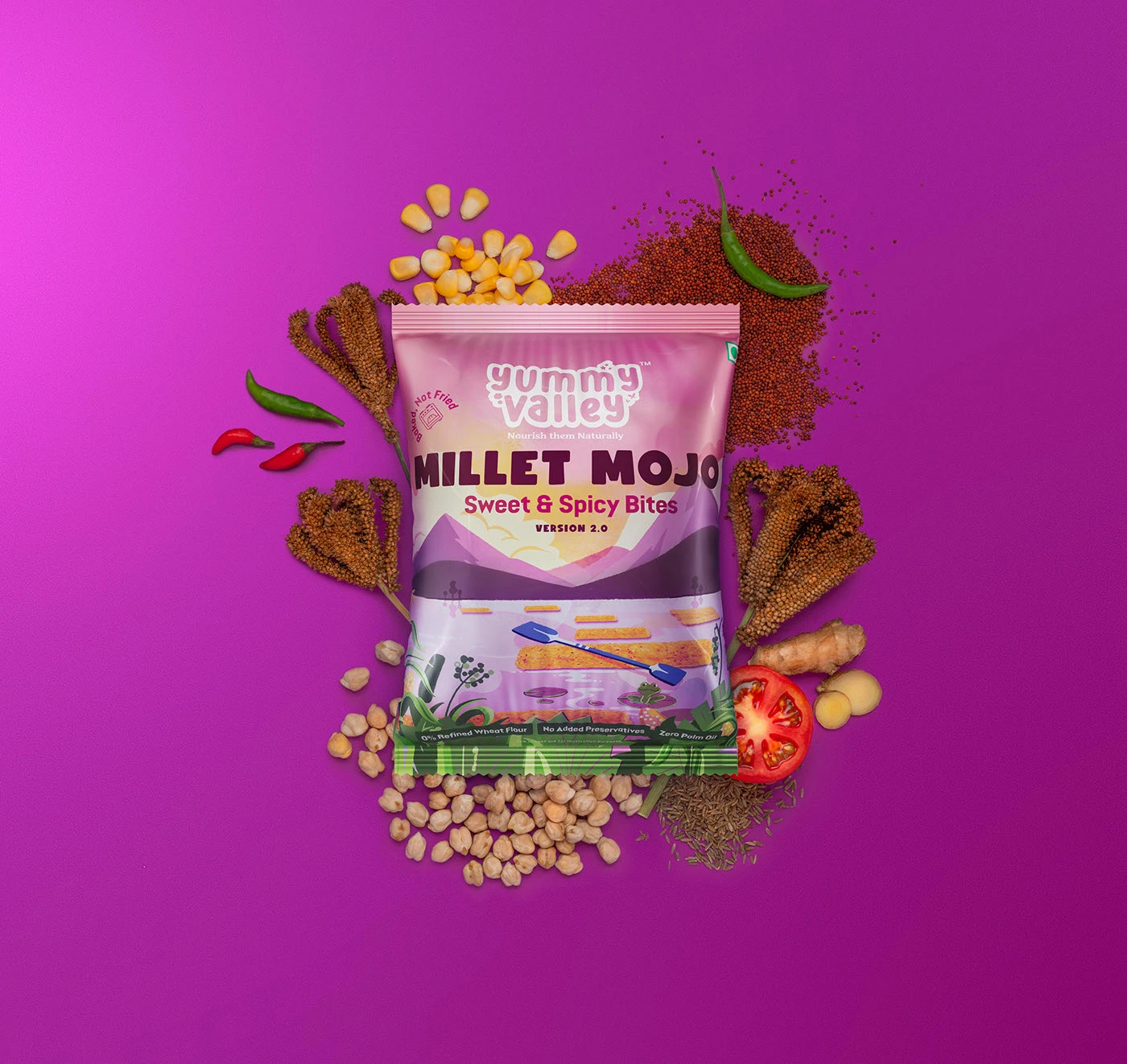 Millet Mojo — Campaign Visual 02